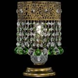 Настольная лампа Восток с шарами под бронзу Зеленая в Ижевске