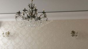 Люстра Хрустальные брызги с подвесом журавлик черный в Ижевске отзыв и фото покупателя