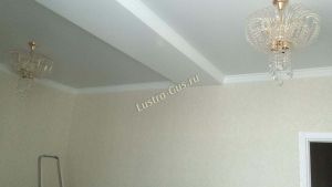 Люстра Хрустальные брызги с подвесом журавлик черный в Ижевске отзыв и фото покупателя