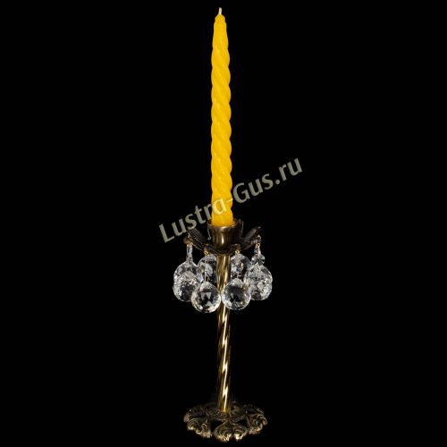 Подсвечник Антик №1/2 Шар в Ижевске Гусь Хрустальный