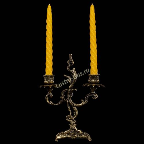 Подсвечник бронзовый Гермес №2 в Ижевске Гусь Хрустальный