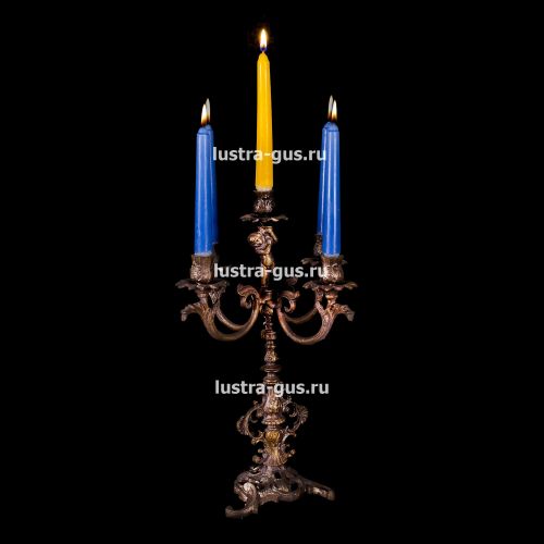 Подсвечник Изабелла ангел 5 свечей в Ижевске Гусь Хрустальный