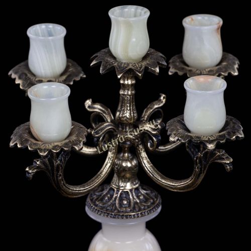 Подсвечник Оникс №5 в Ижевске Гусь Хрустальный