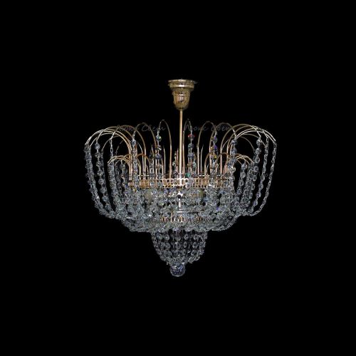 Люстра Акация № 1 - 3 лампы подвесная в Ижевске Гусь Хрустальный