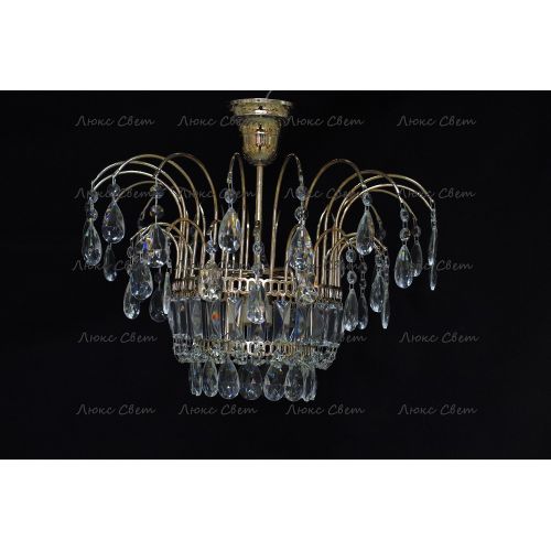 Люстра Акация № 4 - 1 лампа подвесная в Ижевске Гусь Хрустальный