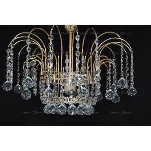 Люстра Акация № 5 - 1 лампа подвесная в Ижевске Гусь Хрустальный