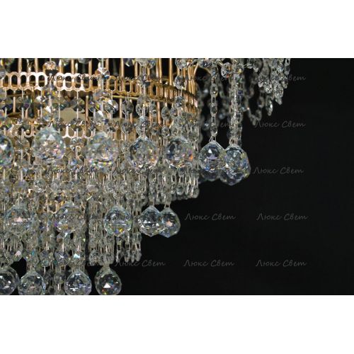 Люстра Акация № 4 - 4 лампы подвесная в Ижевске Гусь Хрустальный