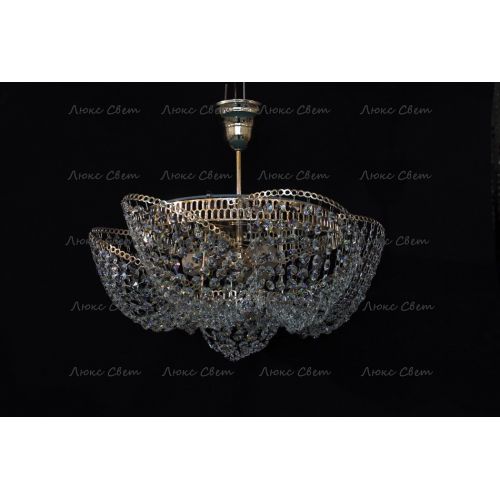 Люстра Космос 3 лампы с подвесом в Ижевске Гусь Хрустальный