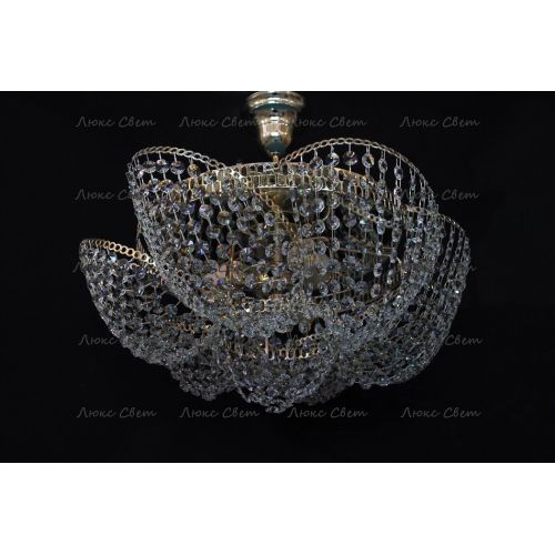 Люстра Космос 3 лампы с подвесом в Ижевске Гусь Хрустальный