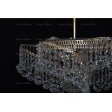 Люстра Космос 3 лампы с подвесом шар в Ижевске