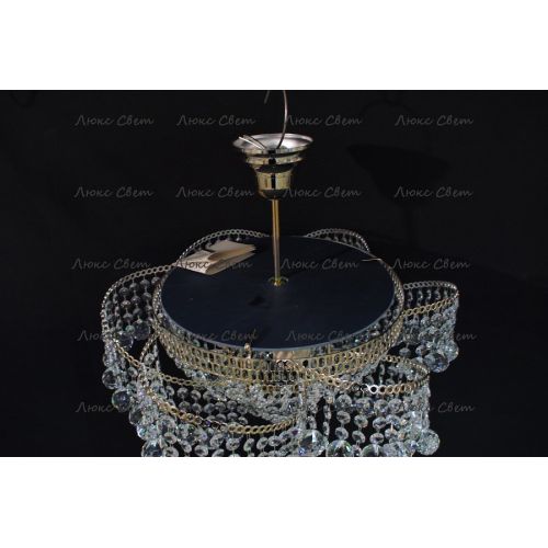 Люстра Космос 3 лампы с подвесом шар в Ижевске Гусь Хрустальный