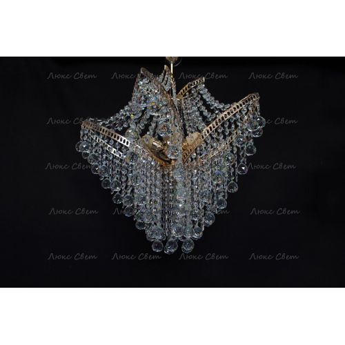 Люстра Лилия № 2 шар в Ижевске Гусь Хрустальный