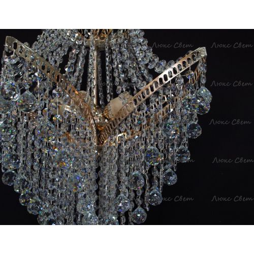 Люстра Лилия № 2 шар в Ижевске Гусь Хрустальный