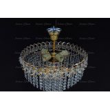 Люстра Капель Лепесток обтикон подвесная (собрана под конус) в Ижевске