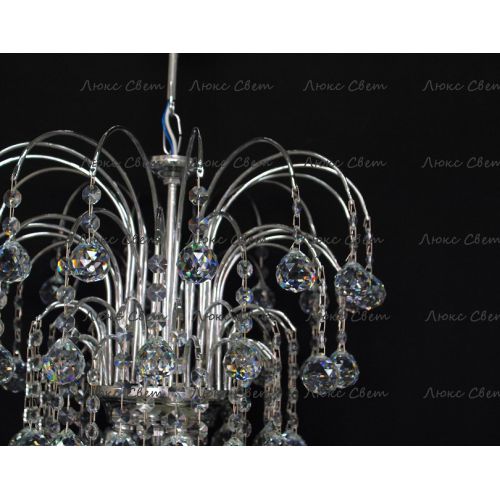 Люстра Каскад шар 30 мм в Ижевске Гусь Хрустальный