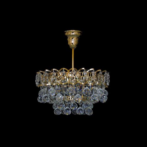 Люстра Катерина шар 1 лампа в Ижевске Гусь Хрустальный