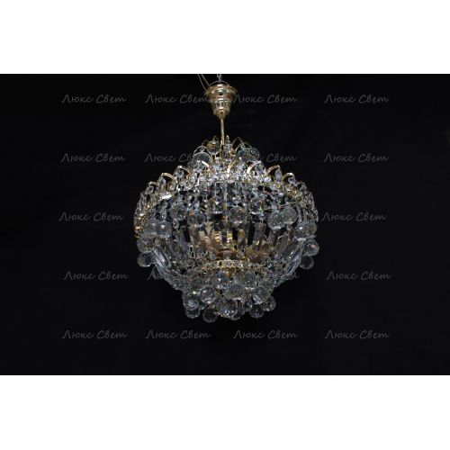 Люстра Катерина шар с подвесом в Ижевске Гусь Хрустальный