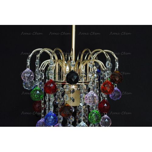 Люстра Зима - Шар Разноцветный в Ижевске Гусь Хрустальный