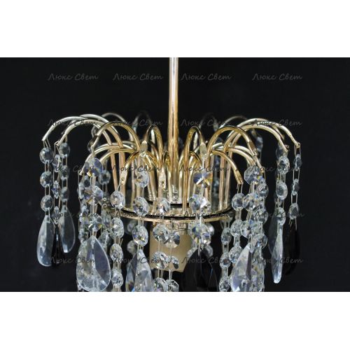 Люстра Зима журавлик черная в Ижевске Гусь Хрустальный