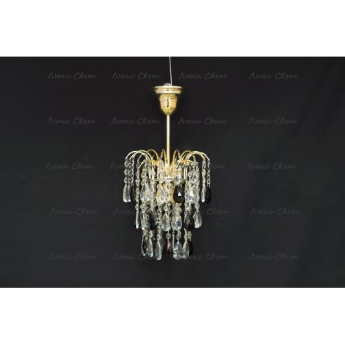 Люстра Зима журавлик черная в Ижевске Гусь Хрустальный