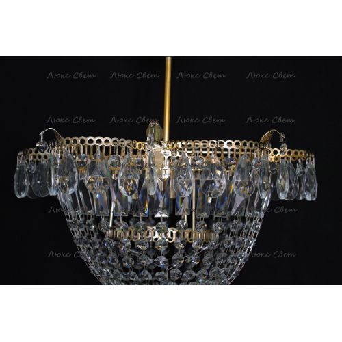 Люстра Ромашка Купол подвесная в Ижевске Гусь Хрустальный