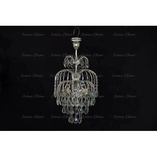 Люстра Хрустальные брызги с подвесом дубик в Ижевске Гусь Хрустальный