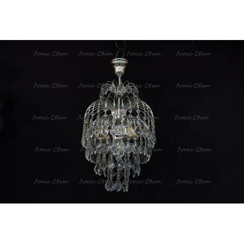 Люстра Хрустальные брызги с подвесом дубик в Ижевске Гусь Хрустальный