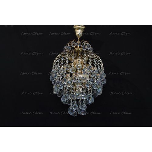 Люстра Хрустальные брызги с подвесом шар 30 мм в Ижевске Гусь Хрустальный