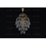 Люстра Хрустальные брызги с подвесом конус 40 мм в Ижевске