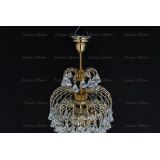 Люстра Хрустальные брызги с подвесом конус 40 мм в Ижевске