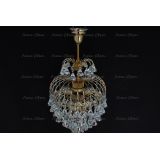 Люстра Хрустальные брызги с подвесом конус 40 мм в Ижевске