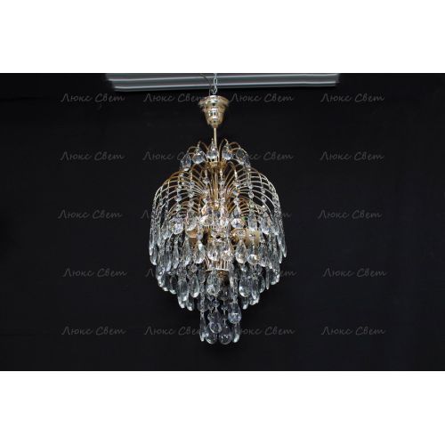 Люстра Хрустальные Брызги с подвесом журавлик в Ижевске Гусь Хрустальный