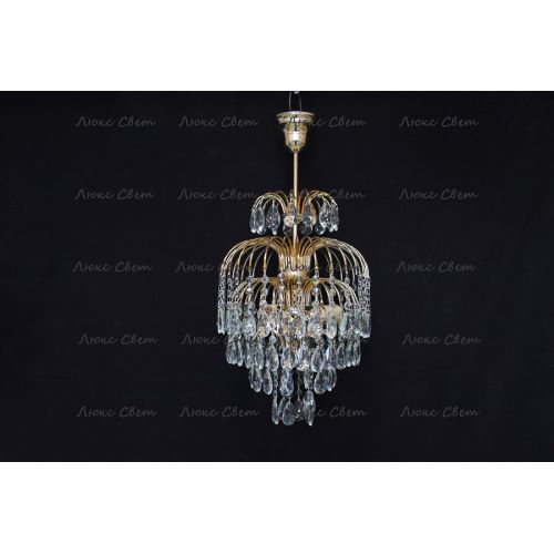 Люстра Хрустальные Брызги с подвесом журавлик в Ижевске Гусь Хрустальный