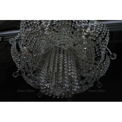 Люстра Ромашка Ольга шар 30 мм подвесная в Ижевске Гусь Хрустальный