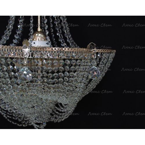 Люстра Ромашка Василиса № 1 с подвесом в Ижевске Гусь Хрустальный