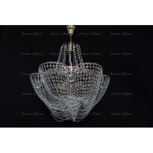 Люстра Ромашка Василиса № 1 с подвесом в Ижевске Гусь Хрустальный