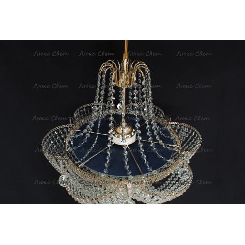 Люстра Ромашка Василиса № 1 с подвесом в Ижевске Гусь Хрустальный