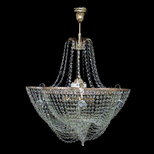 Люстра Ромашка Василиса № 1 с подвесом в Ижевске Гусь Хрустальный