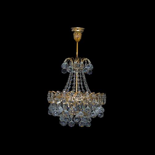 Люстра Натали 1 лампа шар в Ижевске Гусь Хрустальный