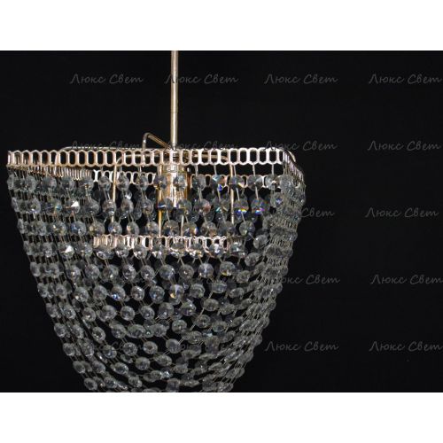 Люстра Квадрат Ракушка подвесная в Ижевске Гусь Хрустальный