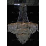 Люстра Лотос с подвесом диаметр 1000 мм высота1500 мм в Ижевске