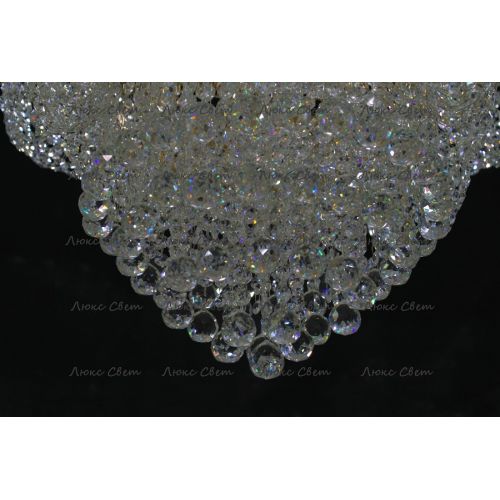 Люстра Лотос с подвесом диаметр 1000 мм высота1500 мм в Ижевске Гусь Хрустальный