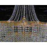 Люстра Лотос с подвесом диаметр 1000 мм высота1500 мм в Ижевске