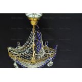 Люстра Корвет 1 ламповый синий в Ижевске Люстра Корвет 1 ламповый синий в Ижевске