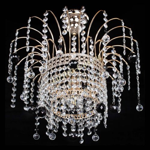 Люстра Агата Венеция №1 черная в Ижевске Гусь Хрустальный