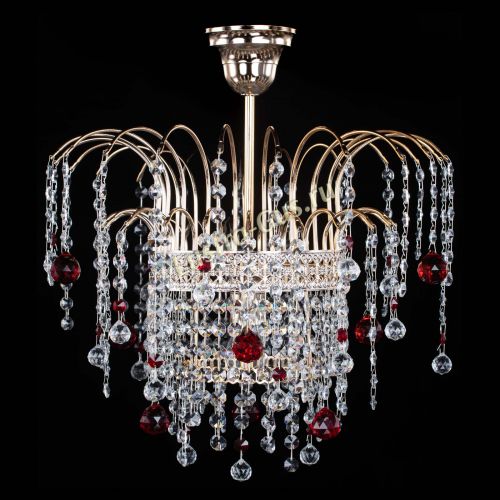 Люстра Агата Венеция №1 красная в Ижевске Люстра Агата Венеция №1 красная в Ижевске