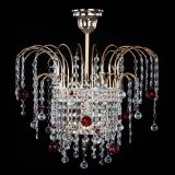 Люстра Агата Венеция №1 красная в Ижевске Люстра Агата Венеция №1 красная в Ижевске