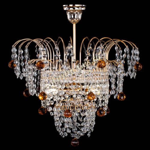 Люстра Агата Венеция №2 - 3 лампы чайная в Ижевске Гусь Хрустальный