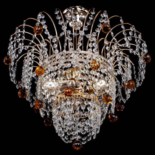 Люстра Агата Венеция №2 - 3 лампы чайная в Ижевске Гусь Хрустальный