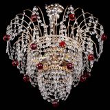 Люстра Агата Венеция №2 - 3 лампы красная в Ижевске Люстра Агата Венеция №2 - 3 лампы красная в Ижевске